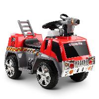 6 Volt Fire Truck Electric Ride on Toy Car For Small Kids (ST-MV119)