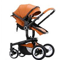 High Quality Factory Direct High-density Steel Lycra Cotton Big Wheel Luxury Baby Stroller (SF-S85UX)