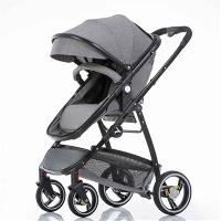 Multi-color Optional Linen Canopy Fabric Aluminum Alloy Baby Stroller with EN1888 Certificate (SF-S0808B)